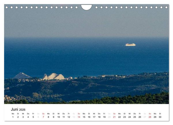Produktbild: Cote D`Azur (Wandkalender 2026 DIN A4 quer), CALVENDO Monatskalender