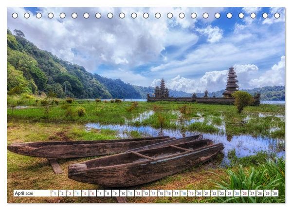 Produktbild: Bali, tropisches Inselparadies in Indonesien (Tischkalender 2026 DIN A5 quer), CALVENDO Monatskalender