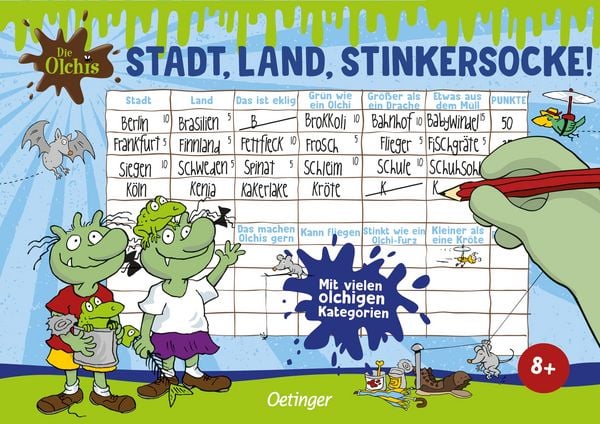 Produktbild: Die Olchis. Stadt, Land, Stinkersocke!