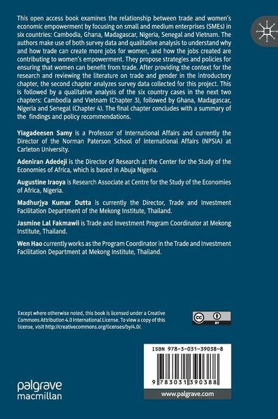 Produktbild: Trade and Women&rsquo;s Economic Empowerment