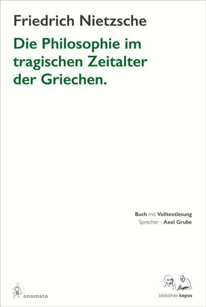 Produktbild: Die Philosophie im tragischen Zeitalter der Griechen