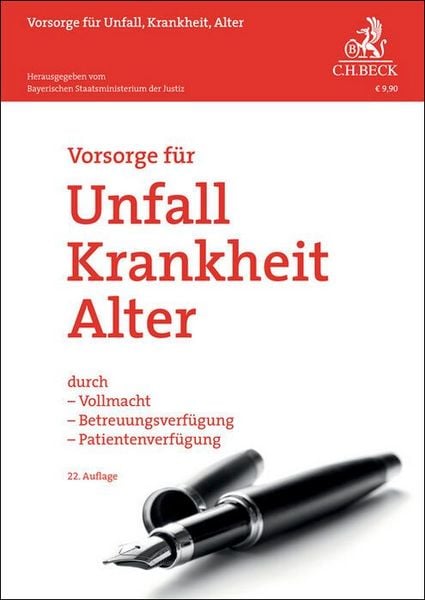 Produktbild: Vorsorge f&uuml;r Unfall, Krankheit, Alter