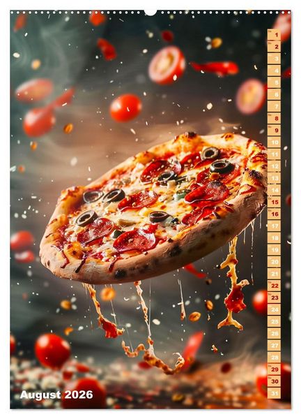 Produktbild: Leckeres Fast Food (hochwertiger Premium Wandkalender 2026 DIN A2 hoch), Kunstdruck in Hochglanz