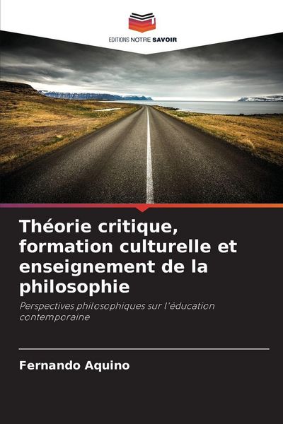 Produktbild: Th&eacute;orie critique, formation culturelle et enseignement de la philosophie