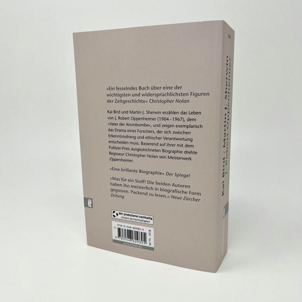 Produktbild: J. Robert Oppenheimer