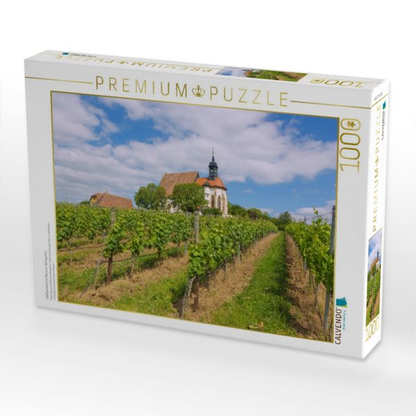 Produktbild: CALVENDO Puzzle Wallfahrtskirche Maria im Weingarten | 1000 Teile Lege-Gr&ouml;&szlig;e 64x48cm Foto-Puzzle f&uuml;r gl&uuml;ckliche Stunden
