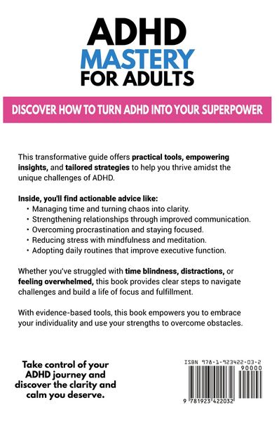 Produktbild: ADHD Mastery for Adults