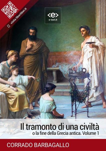 Produktbild: Il tramonto di una civilt&agrave; o la fine della Grecia antica. Volume 1