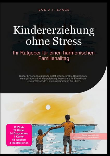 Produktbild: Kindererziehung ohne Stress: Ihr Ratgeber f&uuml;r einen harmonischen Familienalltag