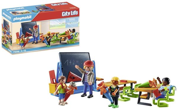 71036 - Playmobil City Life - Premier jour à l'école Playmobil