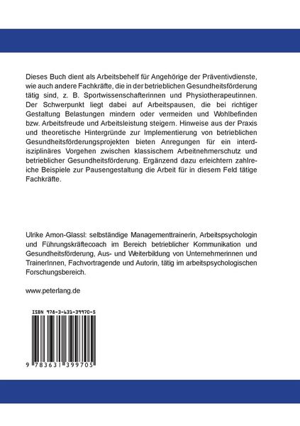 Produktbild: Betriebliche Gesundheitsf&ouml;rderung