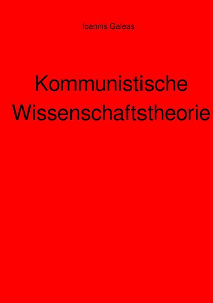 Produktbild: Kommunistische Wissenschaftstheorie