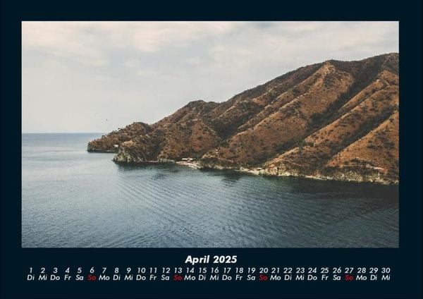 Produktbild: Berge 2025 Fotokalender DIN A4