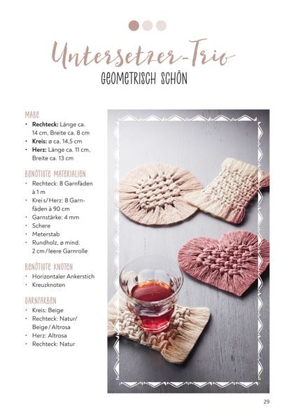Produktbild: Kreativ-Set Einfach Makramee. Mit Anleitungsbuch und Material