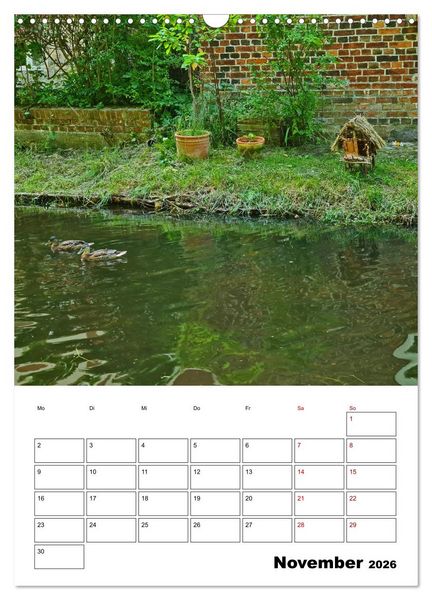 Produktbild: Boizenburg am Elberadweg (Wandkalender 2026 DIN A3 hoch), CALVENDO Monatskalender