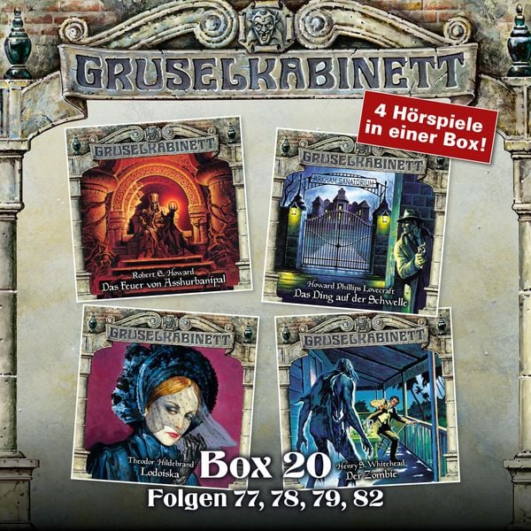 Produktbild: Gruselkabinett - Folgen 77, 78, 79, 82