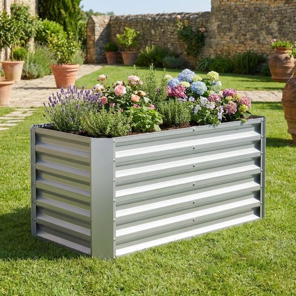 Produktbild: Metall Hochbeet Gartenbeet 180x90 Galdo L
