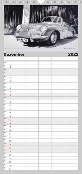 Produktbild: Familienplaner 50 Jahre Porsche 911 (Wandkalender 2022 , 21 cm x 45 cm, hoch)