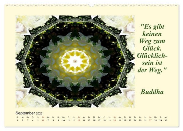 Produktbild: Meditation - Asiatische Weisheiten (Wandkalender 2026 DIN A2 quer), CALVENDO Monatskalender