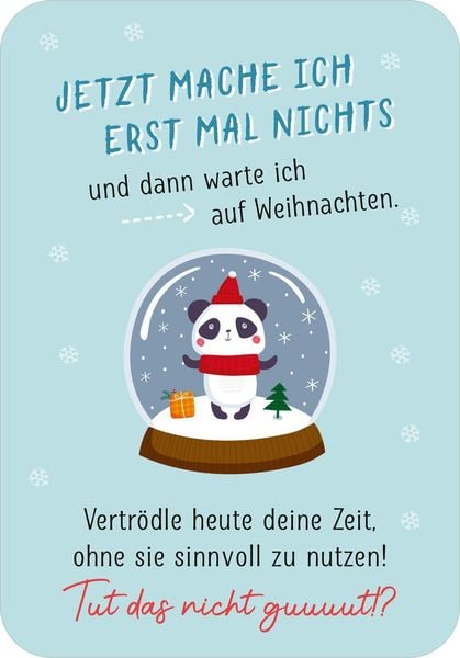 Produktbild: EntsPANDA durch den Advent