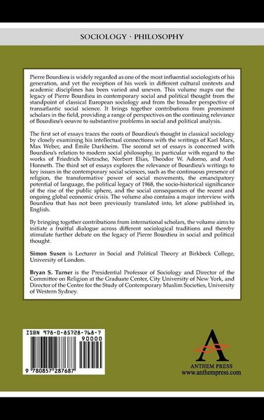 Produktbild: The Legacy of Pierre Bourdieu