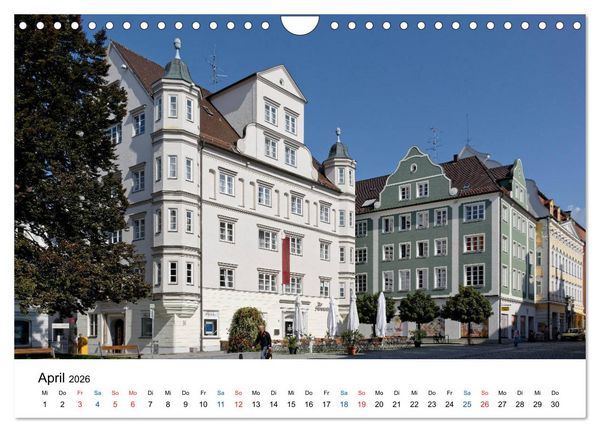 Produktbild: Kempten - Ansichtssache (Wandkalender 2026 DIN A4 quer), CALVENDO Monatskalender