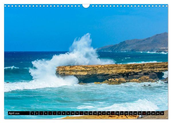 Produktbild: Fuerteventura - Hart am Wind (Wandkalender 2026 DIN A3 quer), CALVENDO Monatskalender