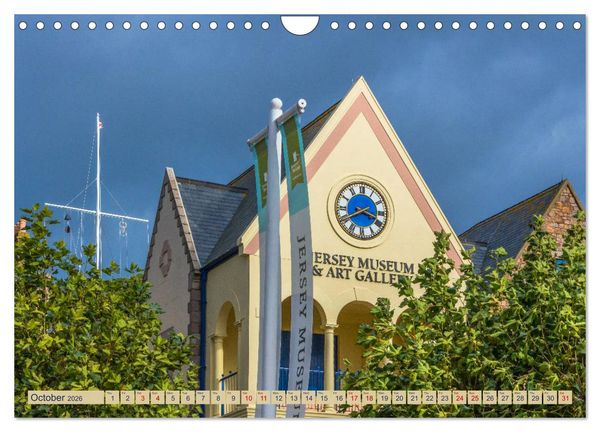 Produktbild: JERSEY THE CHANNEL ISLAND (Wall Calendar 2026 DIN A4 landscape), CALVENDO 12 Month Wall Calendar