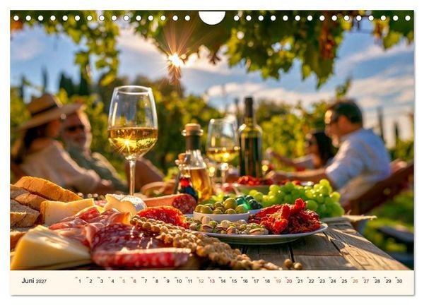 Produktbild: Wein - Tradition &middot; Kellerkunst &middot; Herkunft (Wandkalender 2027 DIN A4 quer), CALVENDO Monatskalender