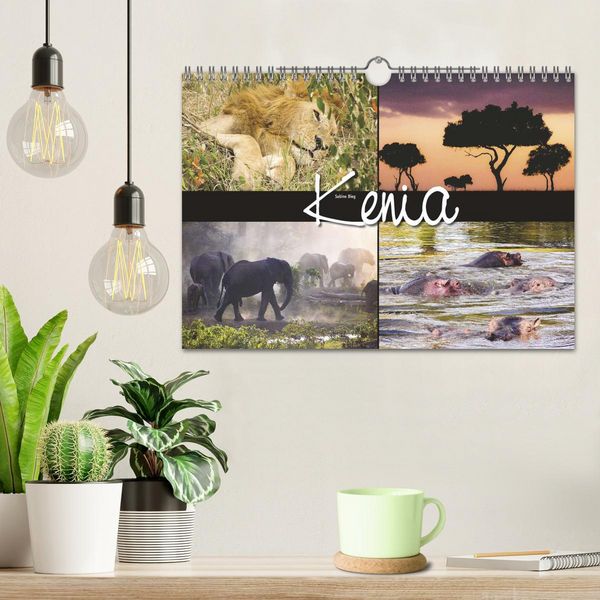 Produktbild: Kenia (Wandkalender 2026 DIN A4 quer), CALVENDO Monatskalender