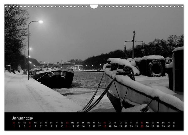 Produktbild: Hannover Monochrome Impressionen (Wandkalender 2026 DIN A3 quer), CALVENDO Monatskalender