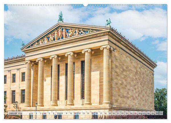 Produktbild: Philadelphia - Impressionen (hochwertiger Premium Wandkalender 2026 DIN A2 quer), Kunstdruck in Hochglanz