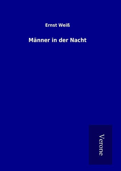 Produktbild: M&auml;nner in der Nacht