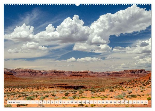Produktbild: USA: Roadtrip durch die W&uuml;ste (hochwertiger Premium Wandkalender 2026 DIN A2 quer), Kunstdruck in Hochglanz