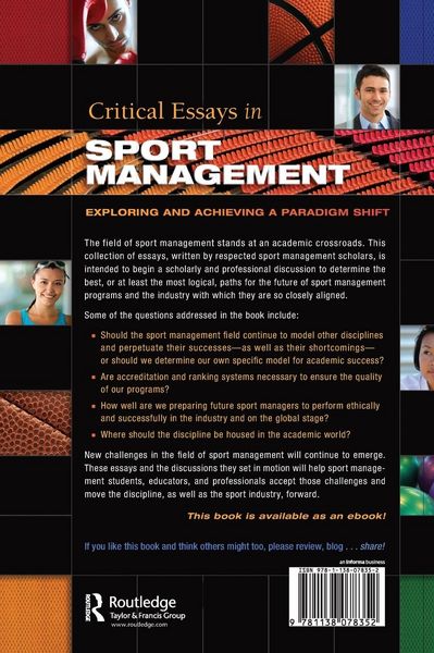 Produktbild: Critical Essays in Sport Management