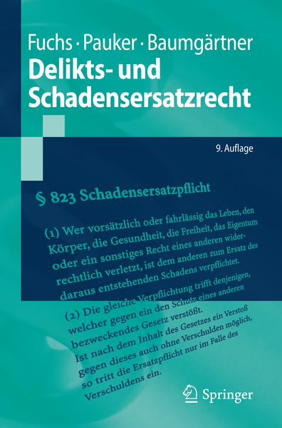 Produktbild: Delikts- und Schadensersatzrecht