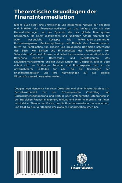 Produktbild: Theoretische Grundlagen der Finanzintermediation