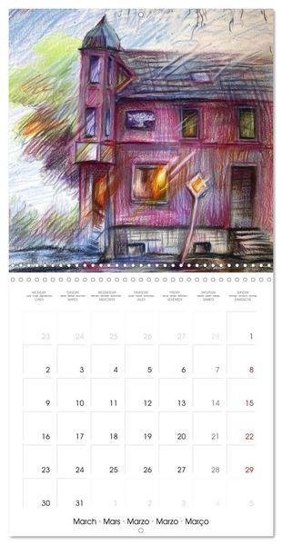 Produktbild: Timeless places (Wall Calendar 2026 12 &times; 12 Inch) CALVENDO 12 Month Wall Calendar