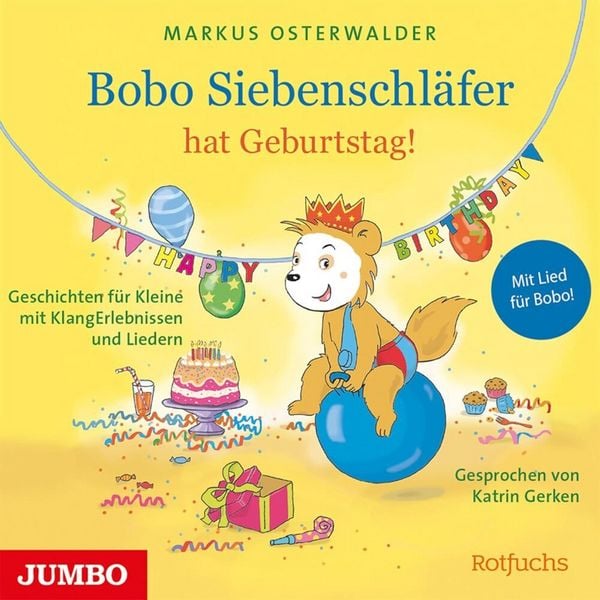 Produktbild: Bobo Siebenschl&auml;fer hat Geburtstag! (Geschichten F,1 Audio-CD