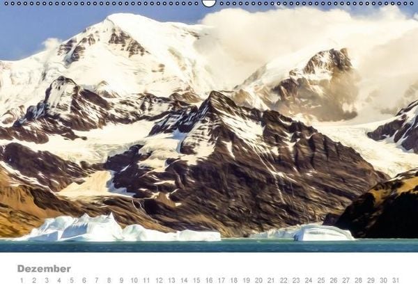 Produktbild: ANTARKTIS (Wandkalender immerw&auml;hrend DIN A2 quer)