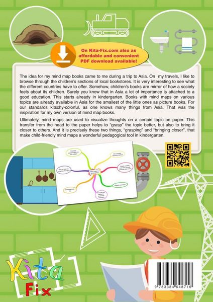 Produktbild: KitaFix-Mindmap I explain my Home to You (Ready-made thought maps for Preschool work in Daycare and Kindergarten)