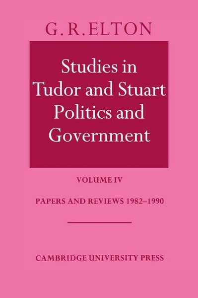 Produktbild: Studies in Tudor and Stuart Politics and Government