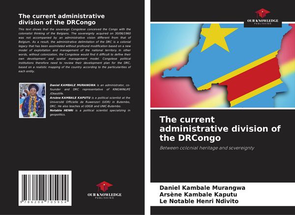 Produktbild: The current administrative division of the DRCongo