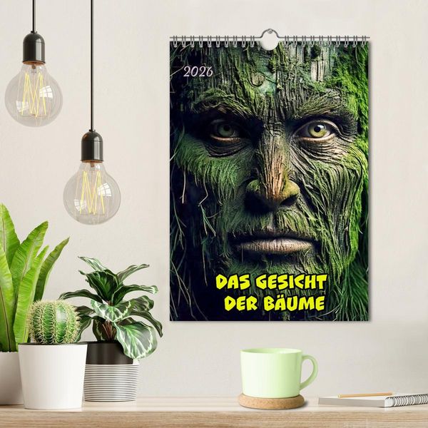 Produktbild: Das Gesicht der B&auml;ume (Wandkalender 2026 DIN A4 hoch), CALVENDO Monatskalender