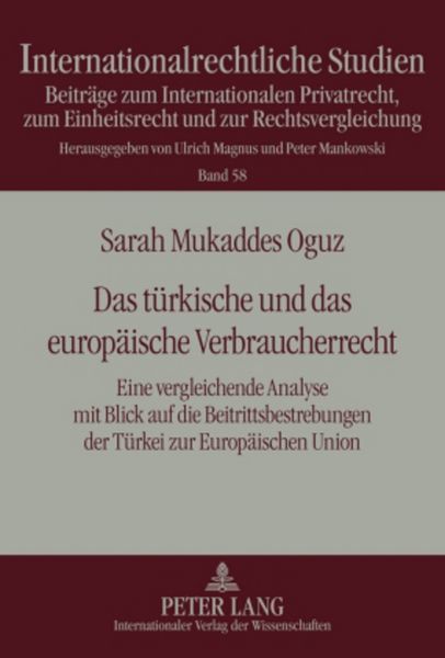 Produktbild: Das t&uuml;rkische und das europ&auml;ische Verbraucherrecht