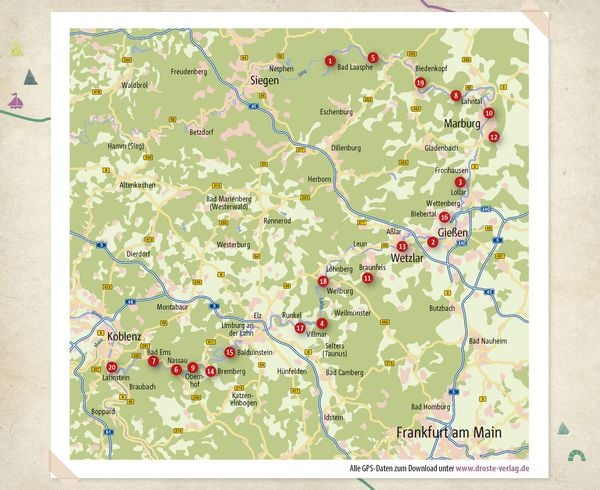 Produktbild: Lahntal. Wandern für die Seele