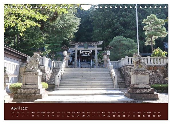Produktbild: Japan - modern and traditional (Wall Calendar 2027 DIN A4 landscape), CALVENDO 12 Month Wall Calendar