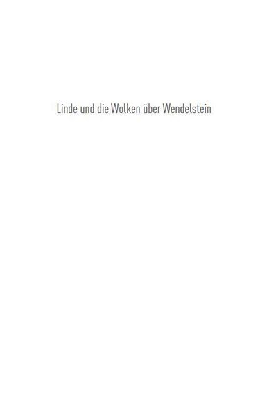 Produktbild: Linde und die Wolken &uuml;ber Wendelstein