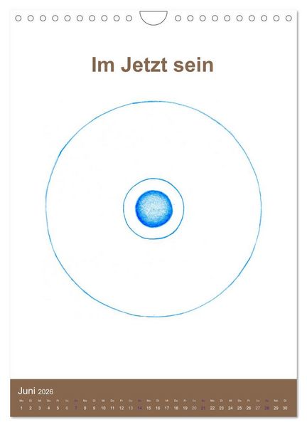 Produktbild: Delfinheilsymbole (Wandkalender 2026 DIN A4 hoch), CALVENDO Monatskalender