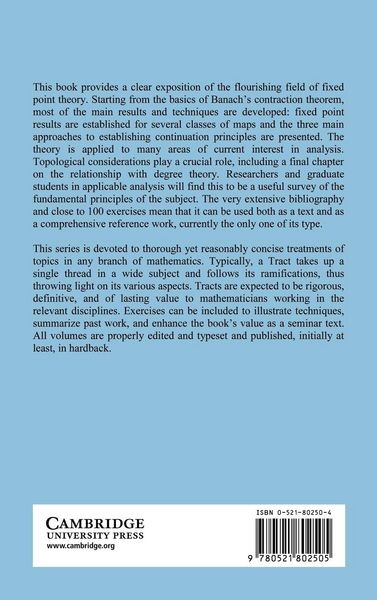 Produktbild: Fixed Point Theory and Applications